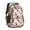Beige and Pink, variant on Baseballs and Auras Pattern Cute School Backpack Bag with Padded Back and Adjustable Shoulder Straps 16.9 X 12.6 X 5.9 Inches