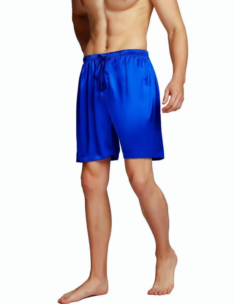 LONXU Mens Pajamas Shorts Boxer Sleep Bottom