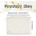 thumbnail image 2 of Bird Cage Seed Catcher, Adjustable Nylon Mesh Cover Skirt for Parrot Parakeet Macaw Cages - Black & White, 2 of 6