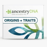 AncestryDNA + Traits Genetic Test Kit: Personalized Genetic Traits, DNA Ethnicity Test, Origins & Ethnicities, Complete DNA Test, Ancestry Reports