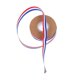 thumbnail image 3 of 1 Roll Multi-Color Striped Ribbon Delicate Polyester Ribbon For Present Packaging Diy Projects For Party Present Wrapping (10 Yards), 3 of 3