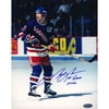 Mark Messier Autographed "1st Game NYR" 16" x 20" Photograph