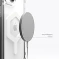 thumbnail image 5 of UAG iPhone 15 Plus Case 6.7" Plyo Ice/White Built-in Magnet Compatible with MagSafe Charging Rugged Anti-Yellowing Transparent Clear Dropproof Protective Cover by URBAN ARMOR GEAR, 5 of 9