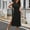 Black, variant on Dvkptbk Sweaters for Women Women's Sleeveless Mock Neck Knit Sweater Dress Tank Maxi Dresses Clothes on Clearance