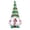 Green_a, variant on Kiddiway Patterned Standing Gnome Doll - Faceless Christmas Stuffed Animal for Tabletop and Mantel Decor