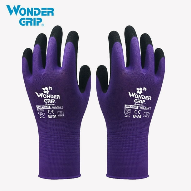 Wonder Grip Gardening Safety Glove Nylon With Nitrile Coated Work