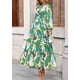 thumbnail image 3 of Vestido Maxi PRETTYGARDEN para Mujer Otoño 2025 Verde, 3 of 8