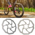 thumbnail image 3 of HEVIRGO 1 Set Steel Bike Floating Brake Hollow Lightweight Strong Heat Dissipation Floating Brake Rotor for Mountain Bicycle,180mm, 3 of 10