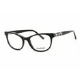 thumbnail image 1 of Bebe BB5198 001 Men's Jet Rectangular Plastic Frame Eyeglasses, 1 of 2