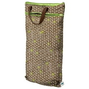 Planet Wise Hanging Wet/Dry Bag, Lime Cocoa Bean
