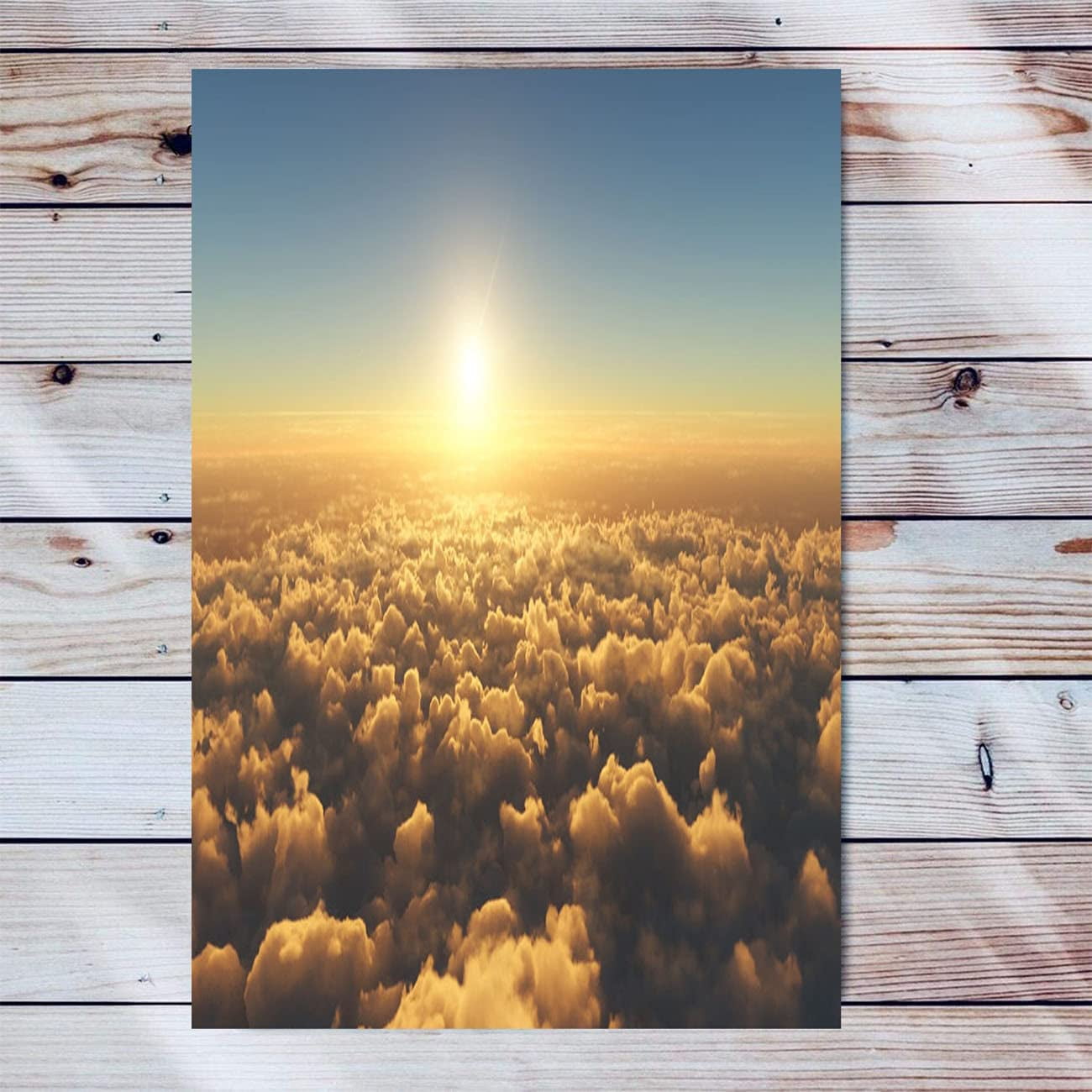 Sunset Clouds Canvas Wall Art For Living Room Modern Artwork Beautiful