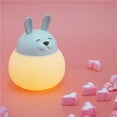 thumbnail image 3 of PENGXIANG Cute-shaped Animal Night Lamps Bedside Light USB Charging Timing Night Light Eye Caring Adjustable Brightness, 3 of 7