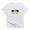 Cloud White, variant on CafePress - I Stand With Ukraine Flag Emblem Map Patri T Shirt - Infant T-Shirt
