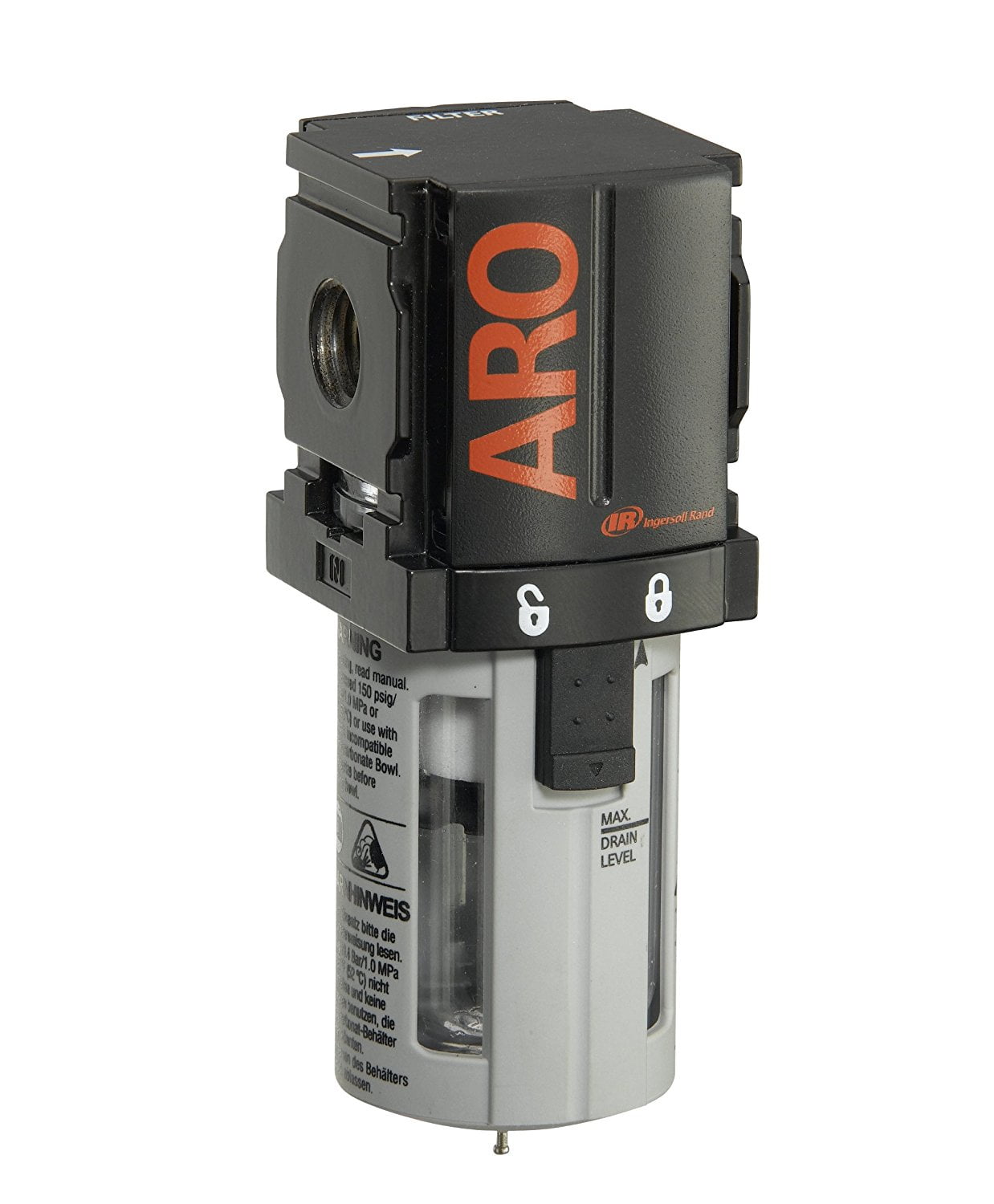 ARO Ingersoll Rand Pneumatic Air Filter No F35121-400 1/4 NPT 