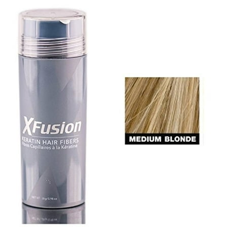 Xfusion Hair Fiber - XFusion Keratin Hair Fibers - 0.98 oz - Medium Blonde