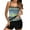 Green, variant on ibuvkizy Tankinis Swimsuits for Women Loose Modest Two Piece Bathing Suits Women Conservative Print Strappy Back Set Swimsuits Swimdress Bikini Sets for Women's Plus Size