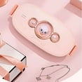Foqnuq Heating Pad for Menstrual Cramps, Warm Uterus Belt with Massage