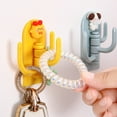 thumbnail image 4 of LLC Support Mural Autocollant Sans Perçage 3 Crochets Mignons pour Clés Poulet, 4 of 5