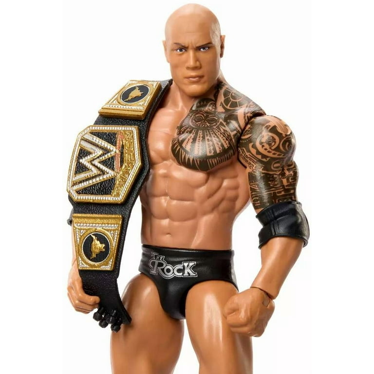 WWE The Rock WWE Main Event Champions 5 Mattel Wrestling Action