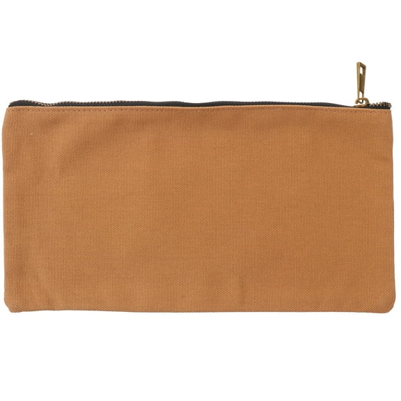 Heavy Duty Storage Bag Canvas Tool Pouch Large Zipper Small Utility Spiral Gadget Travel Man