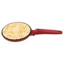 Miumaeov Electric Crepe Maker Corded Electric Crepe Pan Maker Griddle Crepe Pan with Non-Stick Coating Crepes Pancakes Tortillas