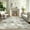 CAR5107-Light Gray, variant on KUETH 5'x7' Area Rugs for Living Room, Ultra Thin Indoor Machine Washable Rugs for Bedroom Dining Room