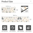 thumbnail image 3 of Yayeee Faucet Mat for Kitchen Sink 14.7" Diatomite Long Splash Guard Pad, Adorable Bunnies, 3 of 7
