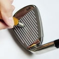 thumbnail image 2 of Ruiboury Premium Golf Club Iron Groove Sharpener Effective Cleaning Tool Red 11x1.2cm 1Set, 2 of 6