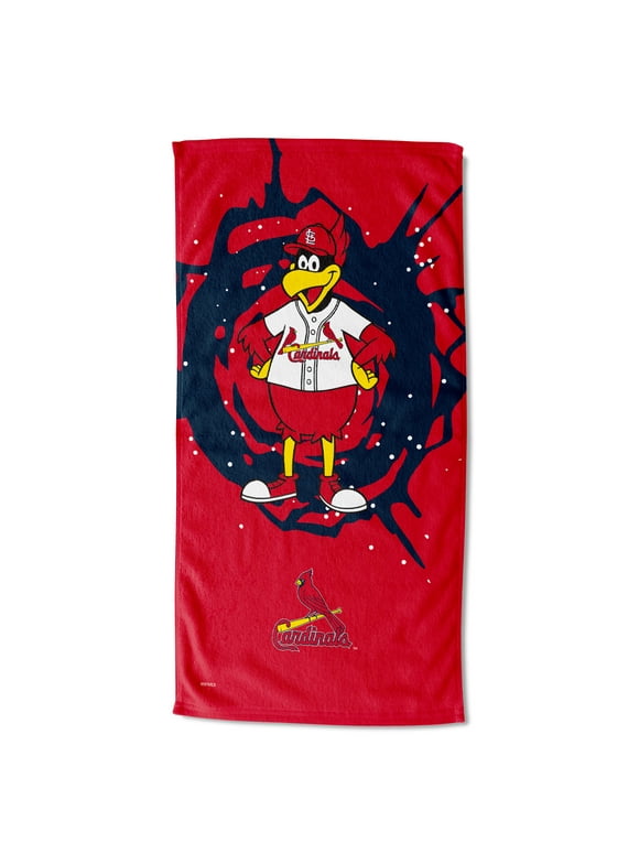The Northwest Group St. Louis Cardinals 30" x 60" Mascot Printed Beach Towel