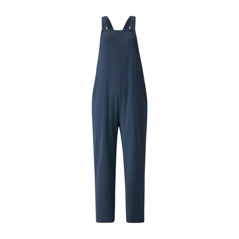 Sedceaty Female Suspender Trousers, Solid Color Close Sedceaty Female Suspender Trousers, Solid Color Close