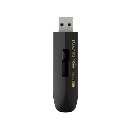 TEAMGROUP C186 64GB USB 3.2 Gen 1 Flash Drive, Black
