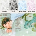 thumbnail image 4 of KAINSY Custom Name Toddler Nap Mat - Personalized Light Green Dinosaur Kids Sleeping Mat with Pillow Cover and Blanket, Soft and Comfortable, Easy to Carry for Daycare, Preschool, and Camping, 4 of 8