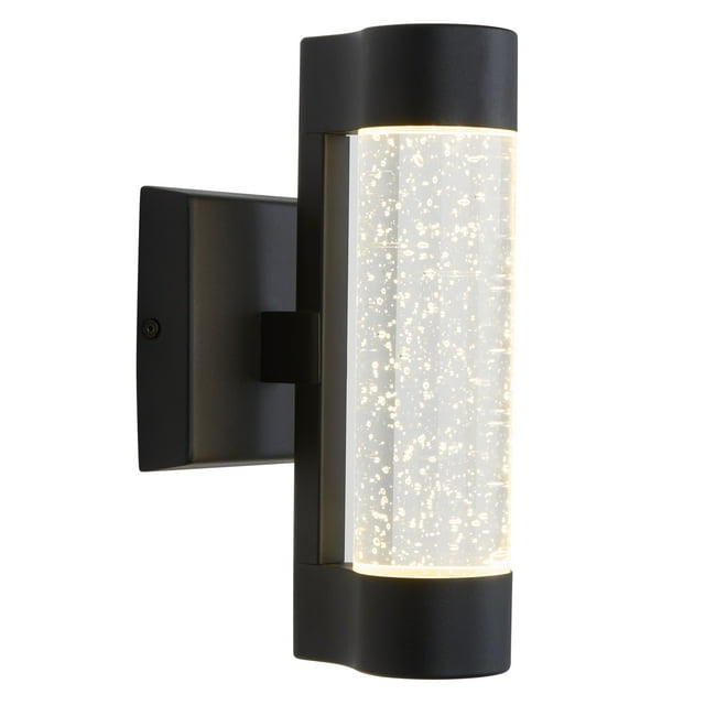 Artika Bubble Flow Luminaire Mural Extérieur Moderne à DEL, Noir