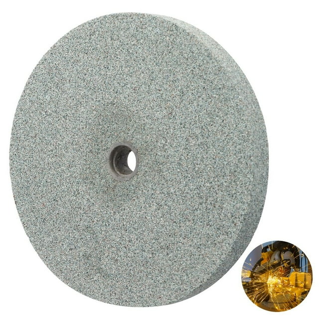 6 Inch Bench Grinder Wheel & Wire Steel with 1/2'' Arbor, 60 Grit