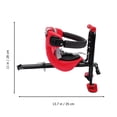thumbnail image 4 of 1 asiento infantil para bicicleta, asiento delantero para bebé, asiento de seguridad para bebé, portabebés, 4 of 5