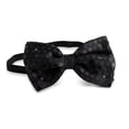 thumbnail image 2 of Luces LED parpadeantes Bowtie Dress Up America, color negro con lentejuelas, 2 of 2