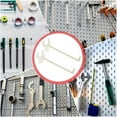 thumbnail image 2 of Soimiss 50Pack Heavy Duty Pegboard Hooks for Wall Organization in Shopping Malls, 2 of 7