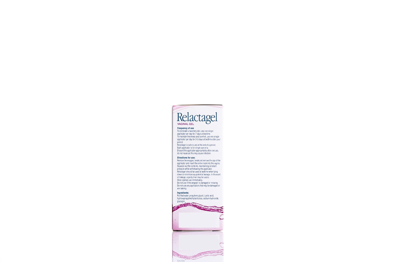 Relactagel Vaginal Gel, Eliminates Feminine Order, 7 Prefilled Gel Applicators