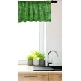 thumbnail image 3 of Ambesonne Botanical Window Valance, Overview Foliage Scene, 42" x 18", Fern Green Emerald, 3 of 3