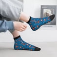 thumbnail image 2 of Naloa Bullfinches Ankle Socks for Women Non Slip Socks No Show Socks Classic Low Cut Casual Socks Casual Socks, 2 of 7