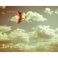 thumbnail image 2 of Greene, Taylor 14x12 White Modern Wood Framed Museum Art Print Titled - LETS FLY AWAY, 2 of 4