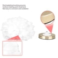 thumbnail image 4 of Lámpara de Mesa de Plumas Luz Moderna Pluma de Ganso Clásico Decorativo Atenuación Continua Carga USB Control Táctil Lámpara de Mesita de Noche LED para Dormitorio Café ANGGREK Otros, 4 of 8