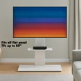 thumbnail image 6 of Proman Products The Panamera TV Stand - Adjustable Mount - White, 6 of 7