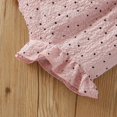 thumbnail image 4 of [Big Save!]Toddler Girl Clothes Outfit Ruffle Sleeve T-Shirts and Ruffle Shorts Outfits Set, 4 of 7