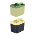 thumbnail image 1 of 2 fuentes de agua automáticas para gatos, cuenco de 1,5 l, alimentador de platos, dispensador USB para el hogar, viajes al aire libre, , y verde Gloria Bebedero para gatos, 1 of 9