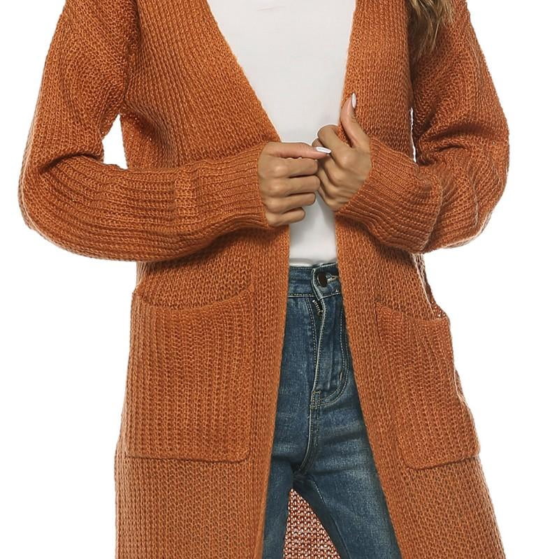 Drape Thick Knit Sweater 