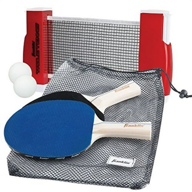 franklin sports table tennis togo complete portable pingpong set includes pingpong