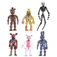 thumbnail image 1 of Fnaf Actionfigurer Leksaker Dockor Mardröm Fem nätter på Freddys spel Barngåva, 1 of 4