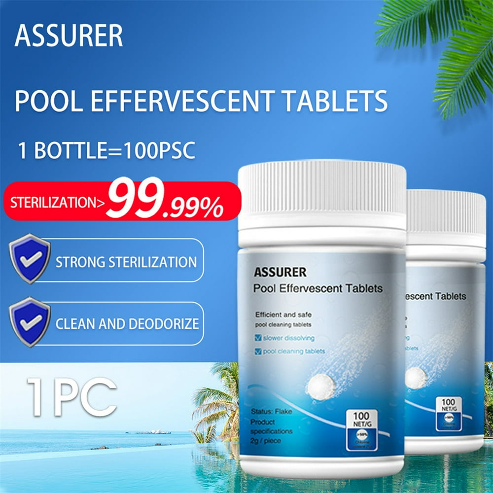 paddling pool cleaning tablets