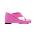 thumbnail image 3 of Circus by Sam Edelman Womens Moira Wedge Thong Platform Sandals, 3 of 3